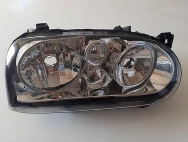 1992-1998 Volkswagen Golf 3 Far Lambası Sağ Manuel-Elektrikli-Sissizi-Şeffaf Cam (H1-H1) (Ayfar) (Ad - Image 1