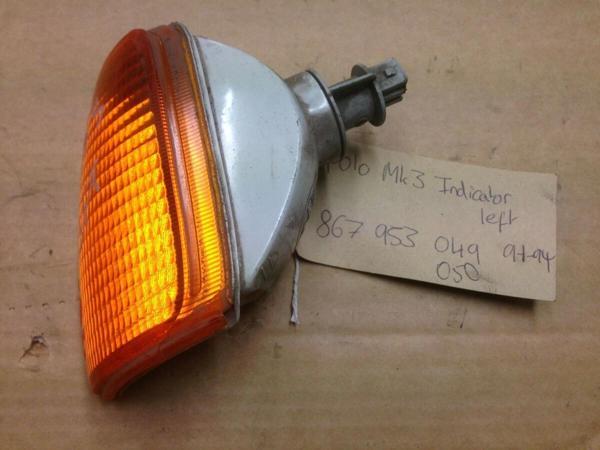 Sınyal Lambası Sol Sarı Vw Polo Bm 91-94 (Oem No: 867953049) - Image 1