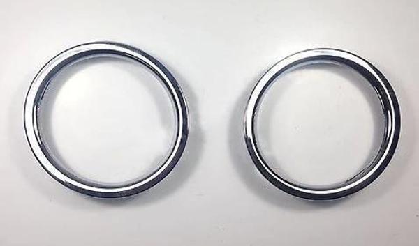 Renault Symbol- 13/16; Sis Lamba Çerçevesi Nikelajlı Sağ/Sol (Set 2 Parça) (Oem No: 261527502R) - Image 1