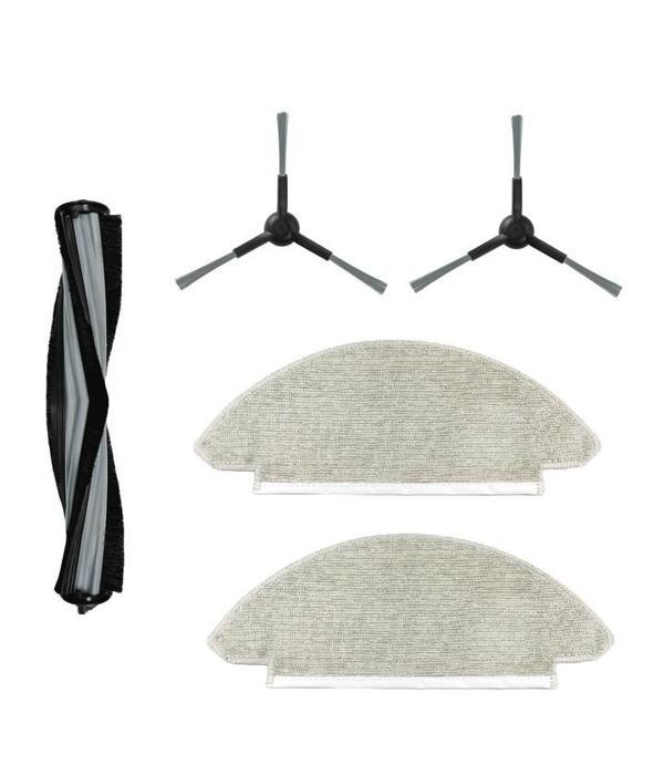 Viomi V5 Pro Uyumlu 1ADET ANA FIRÇA 2 ADET YAN FIRÇA 2 ADET MOP - Image 1