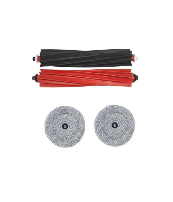 Roborock S8 Maxv Ultra Uyumlu 1 ADET ANA FIRÇA 2 ADET YAN MOP - Image 1