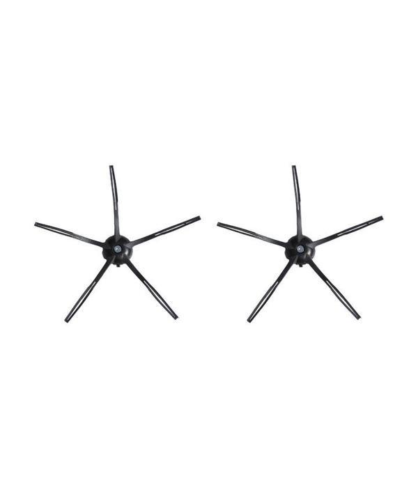 Roborock S6 PureUyumlu 2 ADET SİYAH YAN FIRÇA - Image 1