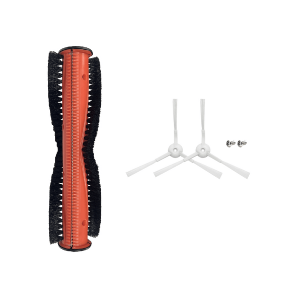 Xiaomi Mop S10T (STFCR01SZ) Uyumlu 1 ADET ANA FIRÇA 2 ADET BEYAZ YAN FIRÇA - Image 1