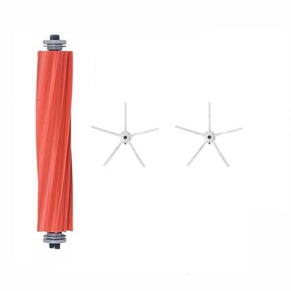 Roborock G10 Uyumlu 1 ADET ANA FIRÇA  2 ADET BEYAZ YAN FIRÇA - Image 1