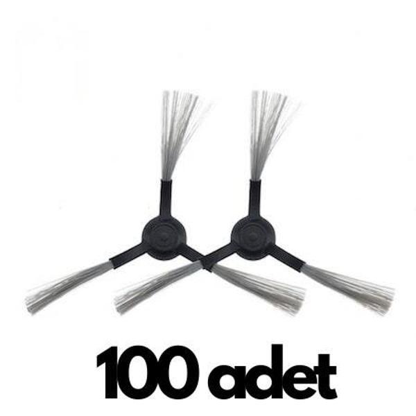Xiaomi Mop Pro Uyumlu 200 Adet (100 Paket) Yan Fırça - Image 1