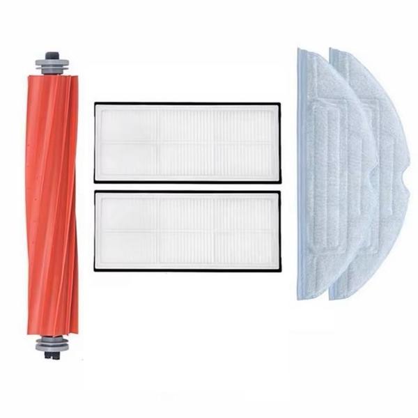 Roborock S7 Maxv Uyumlu 1 ADET ANA FIRÇA 2 ADET FİLTRE 2 ADET MOP - Image 1