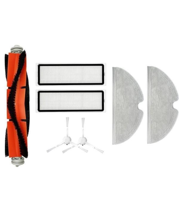 Dream D9 Max Uyumlu 1 ADET ANA FIRÇA 2 ADET FİLTRE 2 ADET YAN FIRÇA  2 ADET MOP - Image 1