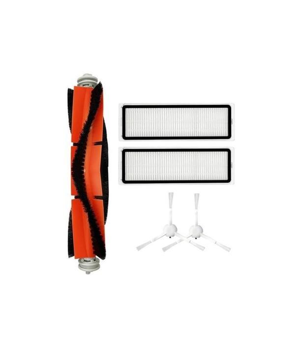 Xiaomi Mop 2 Ultra (STYTJ05ZHMHW) Uyumlu 1 ADET ANA FIRÇA 2 ADET FİLTRE 2 ADET BEYAZ YAN FIRÇA - Image 1