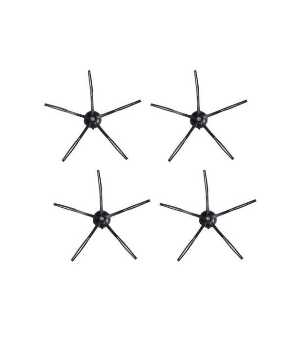 Roborock S5 Max Uyumlu 4 ADET SİYAH YAN FIRÇA - Image 1