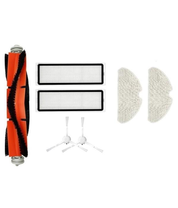 Dream D10S Pro Uyumlu 1 ADET ANA FIRÇA 2 ADET FİLTRE 2 ADET YAN FIRÇA 2 ADET MOP - Image 1