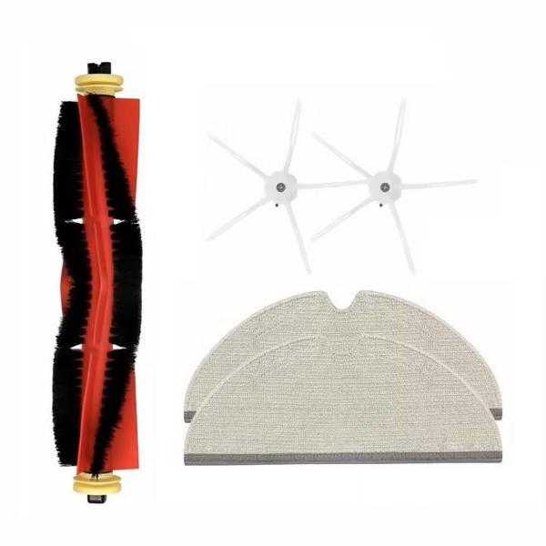 Roborock S6 PureUyumlu 1 ADET ANA FIRÇA 2 ADET BEYAZ YAN FIRÇA 2 ADET MOP - Image 1