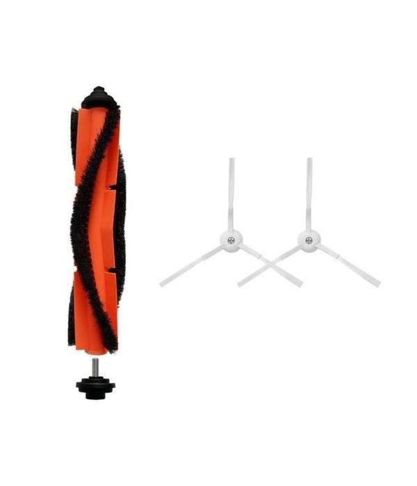 Xiaomi Mop Essential (MJSTG1) Uyumlu 1 ADET ANA FIRÇA 2 ADET YAN FIRÇA - Image 1