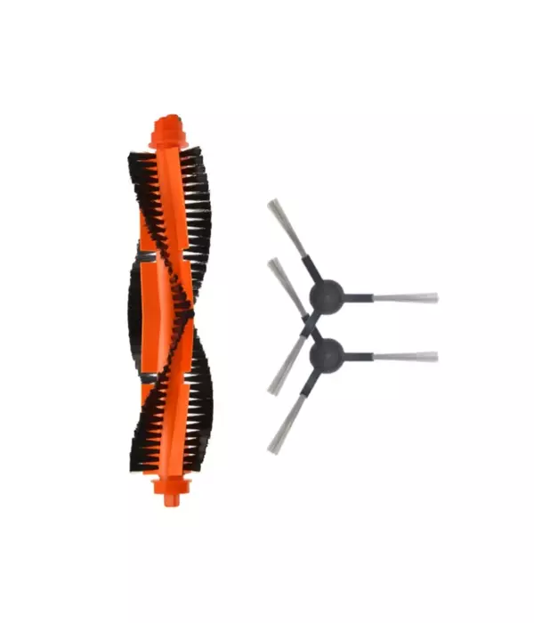Xiaomi Mop 3C Uyumlu 1 ADET ANA FIRÇA 2 ADET SİYAH YAN FIRÇA - Image 1