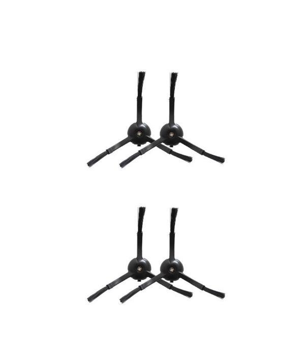 Roborock S8 Maxv Ultra Uyumlu 4 ADET SİYAH YAN FIRÇA - Image 1