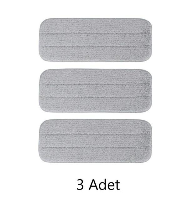 Xiaomi Deerma UYUMLU 360 Derece Dönen Su Püskürtmeli Sprey Mop Paspas Bezi 3 Adet - Image 1