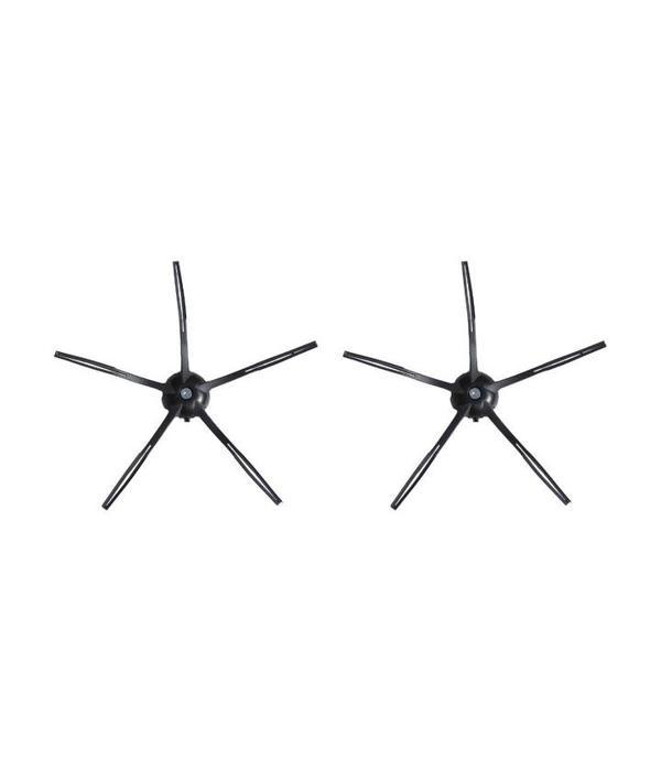Roborock S7 Maxv Uyumlu 2 ADET SİYAH YAN FIRÇA - Image 1