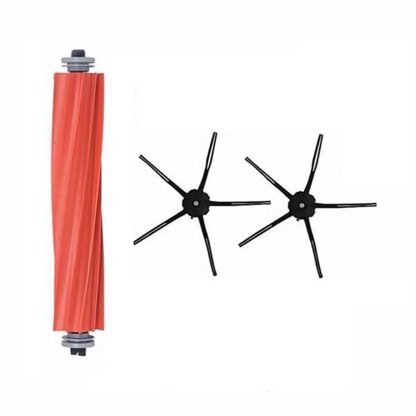 Roborock S7 Pro Ultra Uyumlu 1 ADET ANA FIRÇA 2 ADET SİYAH YAN FIRÇA - Image 1