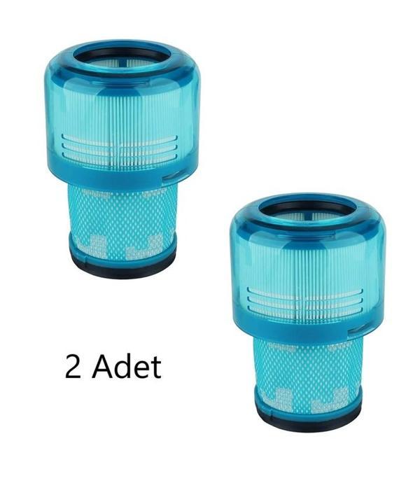 DYSON Turkuaz V15 Detect Uyumlu Dik Süpürge Hepa 2 Adet Filtresi - Image 1