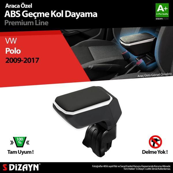 S-Dizayn VW Polo Kol Dayama Kolçak Geçmeli ABS Gri 2009-2017 - Image 1