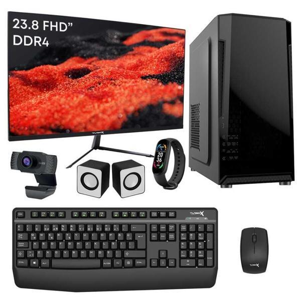 Turbox Tx5404 i5 7400 8GB DDR4 512GB M.2 NVMe SSD 23.8 inç FHD Monitör Masaüstü Ofis Hazır Sistem - Image 1