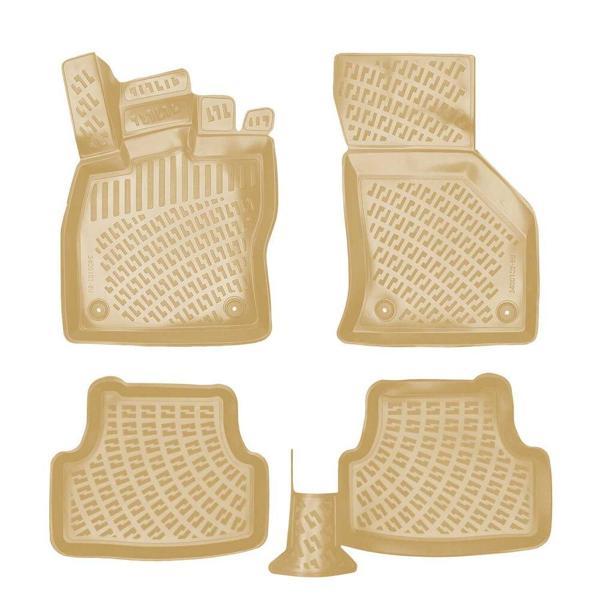 Volkswagen Golf 7 2012-2019 Havuzlu Paspas Bej - Image 1