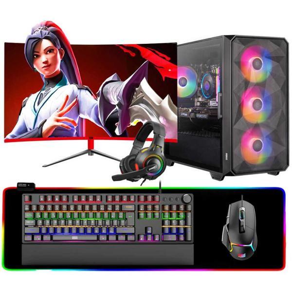 Dragos DRx6813 i5 9400F 32GB Ram 1TB NVMe 12GB RTX3060 27 inç 165Hz Curved Oyun Hazır Sistem - Image 1