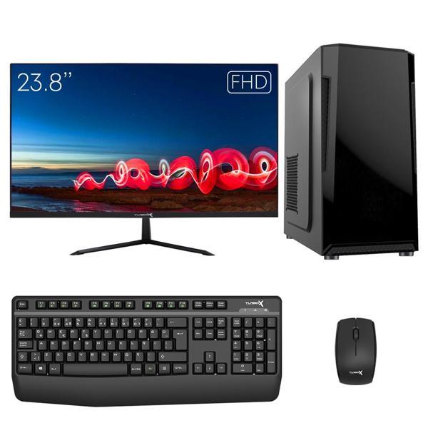Turbox Tx5862 i5 10400 16GB DDR4 Ram 512GB SSD 23.8 inç FHD Monitör Masaüstü Ofis Hazır Sistem - Image 1