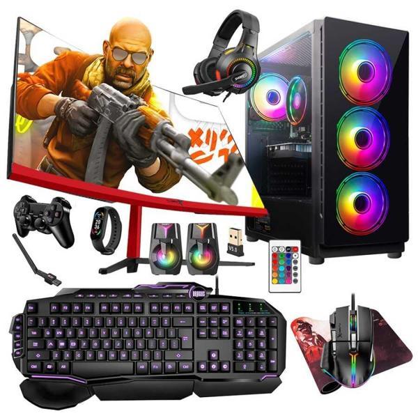 Turbox Tx5273 i5 9400F 32GB Ram 1TB SSD 8GB RX580 23.6 inç Curved Oyun Hazır Sistem - Image 1