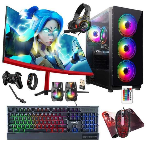 Turbox Tx5277 i5 9400F 16GB Ram 512GB SSD 4GB RX550 23.6 inç Curved Oyun Hazır Sistem - Image 1