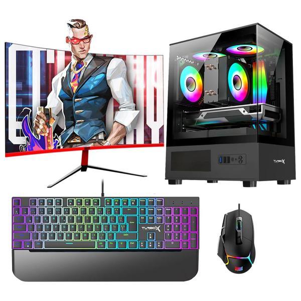 Turbox Tx5990 Ryzen 5 5600 32GB 1TB NVMe 12GB RTX3060 23.6 165Hz Curved Oyun Hazır Sistem - Image 1