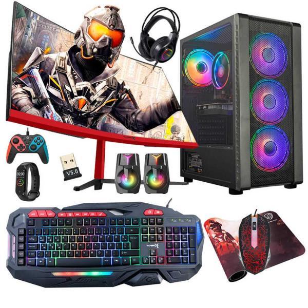 Turbox Tx5142 Intel Core i5 8400 16GB Ram 512GB SSD 4GB GTX750Ti GDDR5 23.6 Curved Oyun Hazır Sistem - Image 1