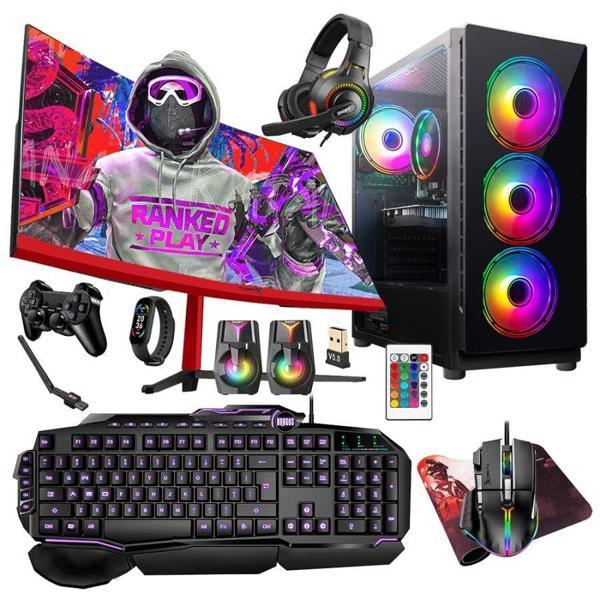 Turbox Tx5271 i5 9400F 16GB Ram 512GB SSD 8GB RX580 23.6 inç Curved Oyun Hazır Sistem - Image 1