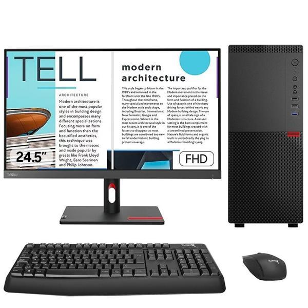 Turbox Tx6266 Ryzen 5 5500 16GB Ram 512GB SSD 2GB R5 230 24.5 inç FHD Monitör Ofis Hazır Sistem - Image 1