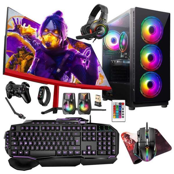 Turbox Tx5274 i5 9400F 16GB Ram 512GB SSD 4GB GTX750Ti 23.6 inç Curved Oyun Hazır Sistem - Image 1