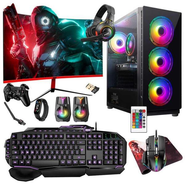 Turbox Tx5313 i5 9400F 32GB Ram 512GB SSD 4GB GTX1050Ti 27 inç 165Hz Monitör Oyun Hazır Sistem - Image 1