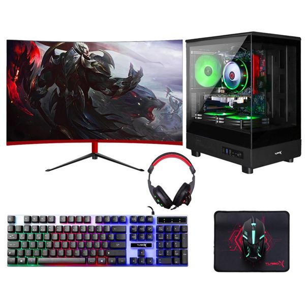 Turbox Tx6063 i5 11400F 16GB DDR4 512GB SSD 4GB GTX1050Ti 23.6 Curved Oyun Hazır Sistem - Image 1