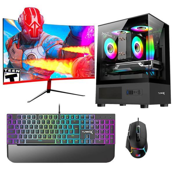 Turbox Tx5982 i5 12400F 32GB 1TB NVMe 12GB RTX3060 27 inç 165Hz Curved Oyun Hazır Sistem - Image 1