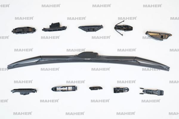 Silecek Süpürgesi Tek Tip Üniversal 11 Aparatlı 22 Hybrıd (550Mm) - Image 1