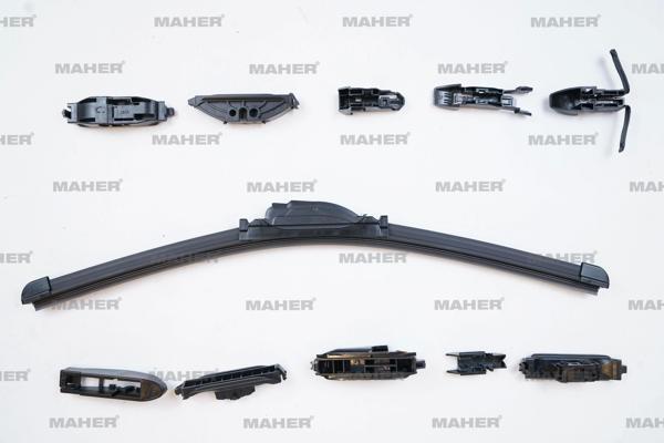 Silecek Süpürgesi Tek Tip Üniversal 11 Aparatlı 18 Muz (450Mm) - Image 1