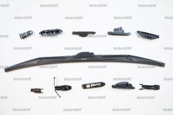 Silecek Süpürgesi Tek Tip Üniversal 11 Aparatlı 24 Hybrıd (600Mm) - Image 1