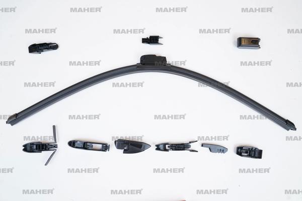 Silecek Süpürgesi Tek Tip Üniversal 10 Aparatlı 26 Muz (650Mm) - Image 1