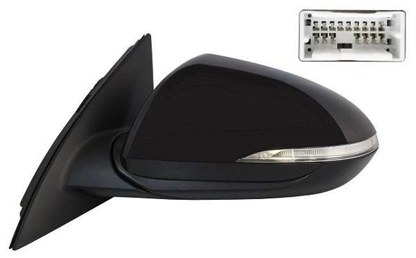 Kore İ30 2016- Sol Dikiz Aynası Komple (Sinyallı) Isıtmalı Sinyallı Cızgılı (6 Pın) (Oem No:87610G43 - Image 1
