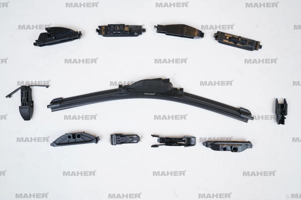 Silecek Süpürgesi Tek Tip Üniversal 11 Aparatlı 14 Muz (350Mm) - Image 1