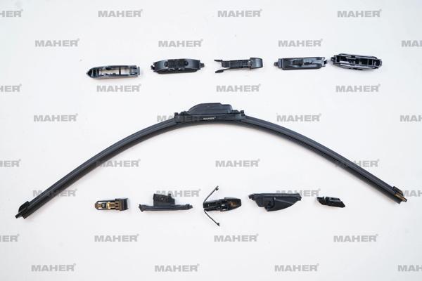 Silecek Süpürgesi Tek Tip Üniversal 11 Aparatlı 28 Muz (700Mm) - Image 1