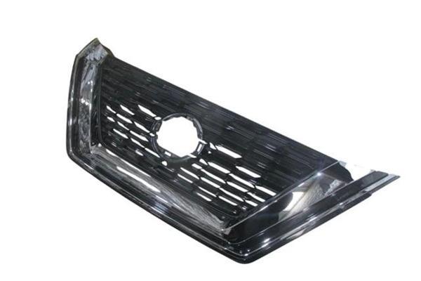 Nissan X Traıl- 2022-2023  Ön Panjur Siyah/Nikelaj Çıtalı Kamera Delikli (Tyg) (Oem No:623106Ra0B) - Image 1