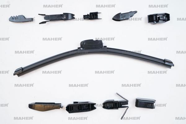 Silecek Süpürgesi Tek Tip Üniversal 10 Aparatlı 16 Muz (400Mm) - Image 1