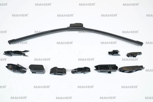 Silecek Süpürgesi Tek Tip Üniversal 10 Aparatlı 21 Muz (530Mm) - Image 1