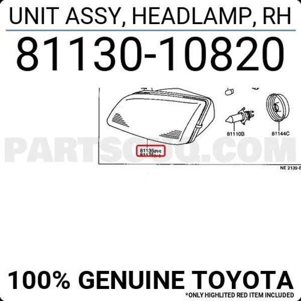 Japon Starlet (P9) 43891 1996-1999 Far Sağ  (Oem No:8113010820) - Image 1