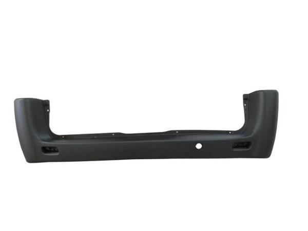 Fiat Scudo-  2008 2012  Arka Tampon Siyah Sensör Deliksiz/Reflektör Delikli (Uzun Şase) (Italya) (Oe - Image 1