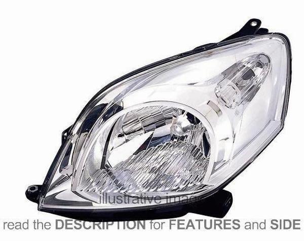 Fiat Fiorino Bıpper Nemo 2007- Far Sol  (Oem No:1353198080) - Image 1